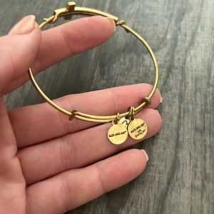Alex and Ani cross bracelet